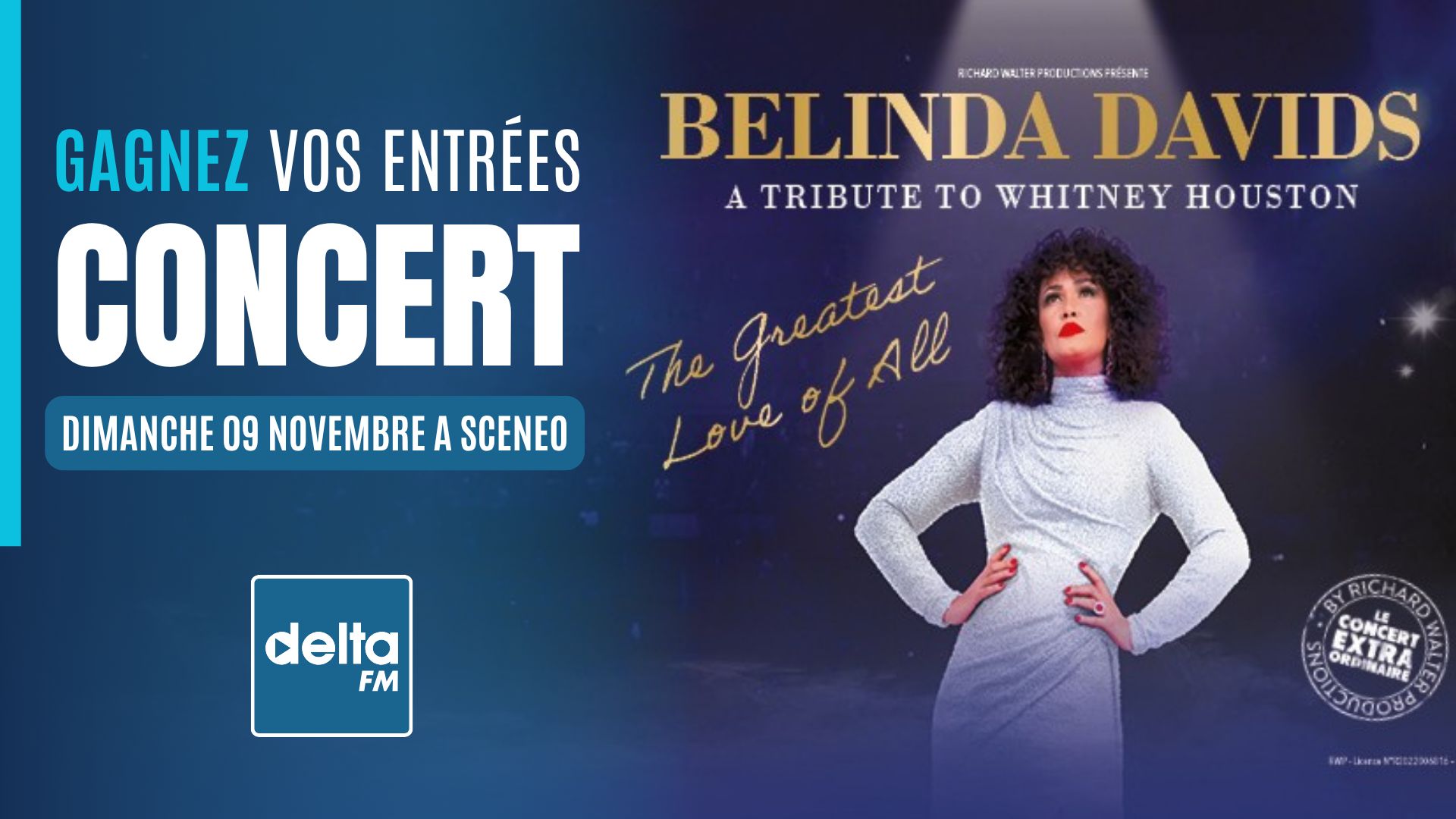 Gagnez vos entrées pour le concert de  Belinda Davids, hommage à ...