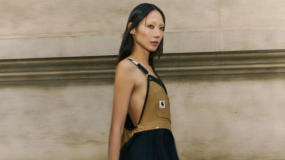 Carhartt WIP et Sacai réinventent le workwear avec une touche de haute couture