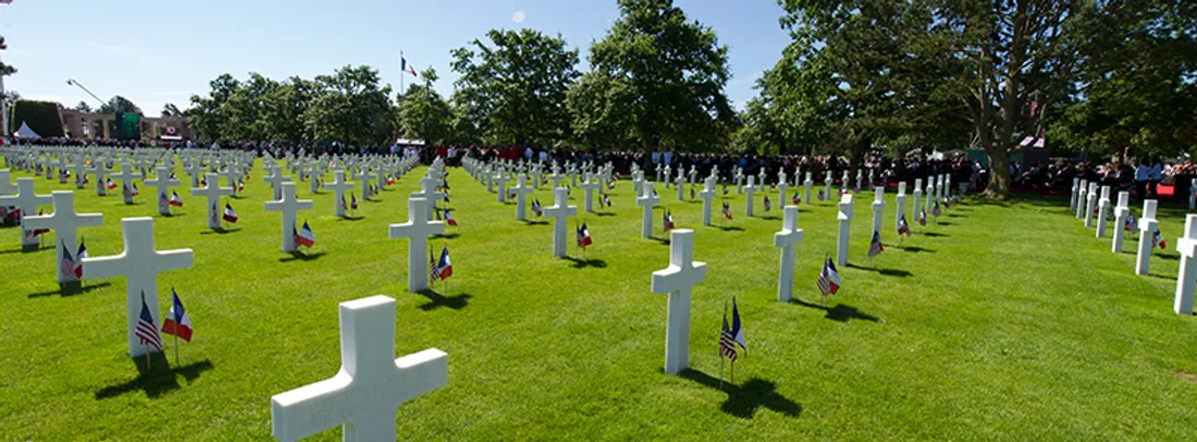 Le cimetière américain de Colleville-sur-Mer 