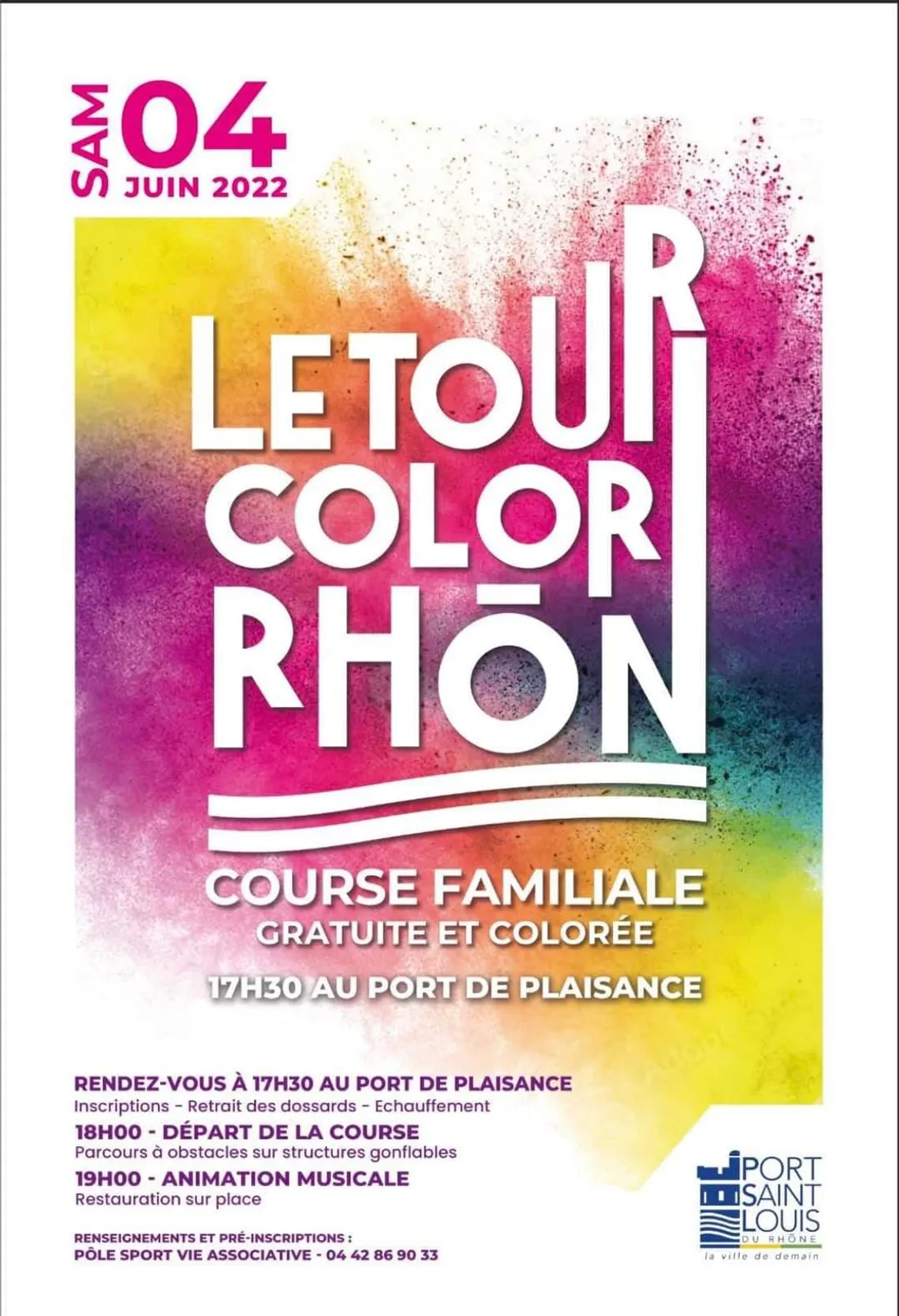 [ SOCIETE / LOISIR ] COLOR RHON PORT SAINT LOUIS 