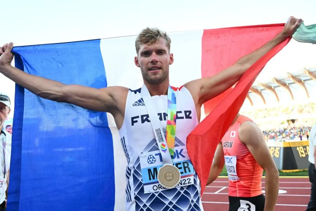 [ SPORT ] Athlétisme/Mondiaux2022: Kevin Mayer, champion du monde d'athlétisme du décathlon