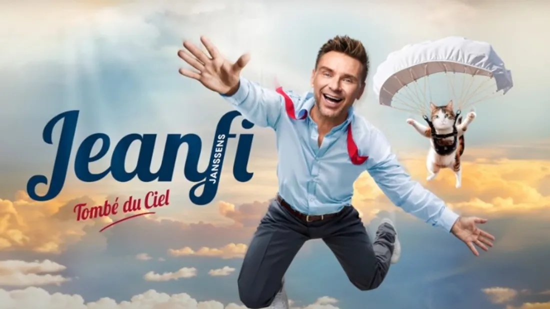 Jeanfi Janssens pour son spectacle « Tombé du ciel »