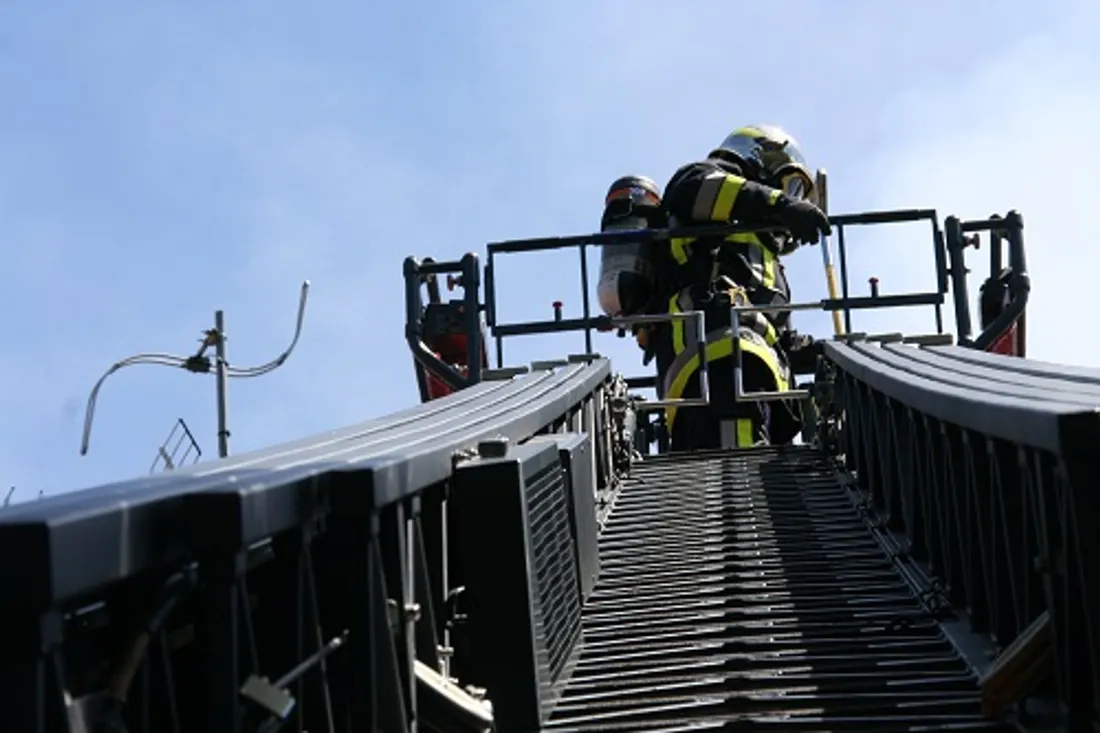 grande échelle pompiers