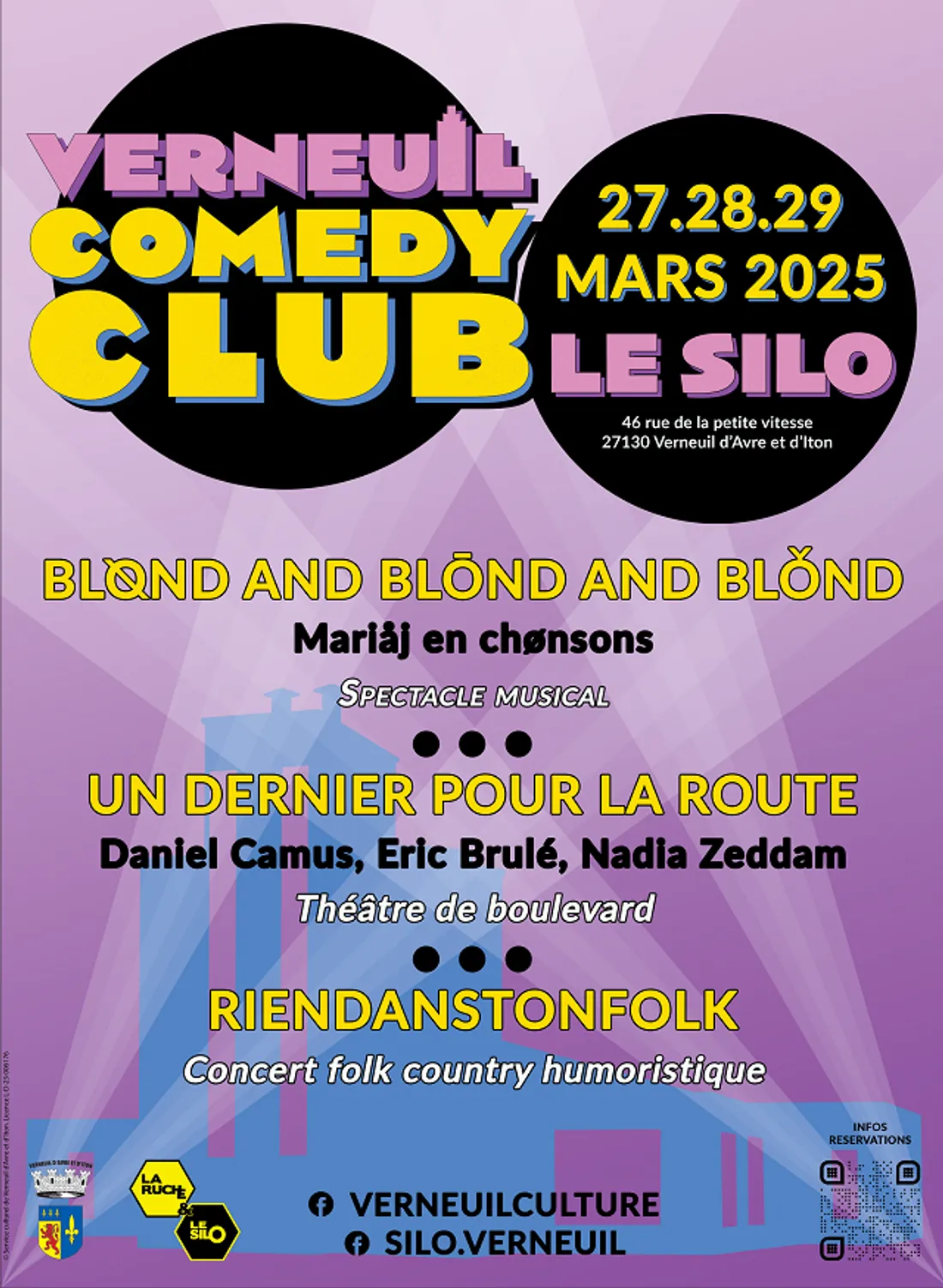 VERNEUIL-SUR-AVRE (27) - Festival Verneuil Comedy Club 