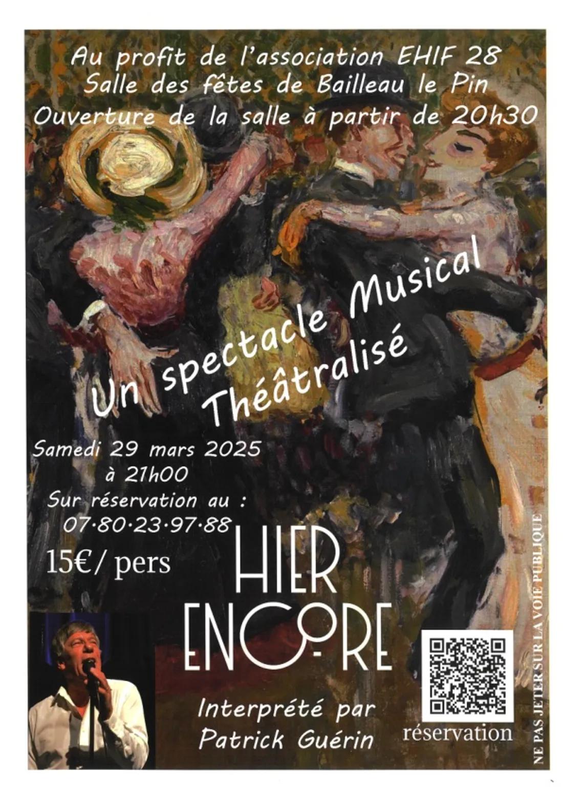 BAILLEAU-LE-PIN - Spectacle : Hier encore