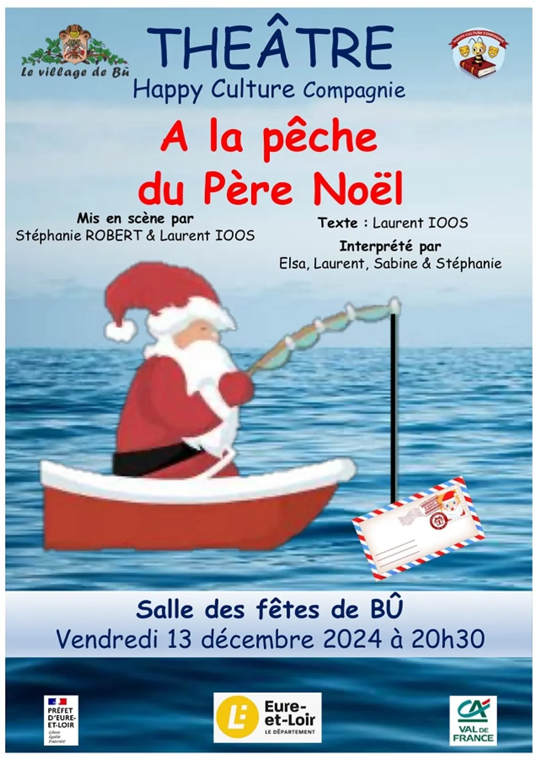 BÛ - Théâtre : À la pêche du Père Noël