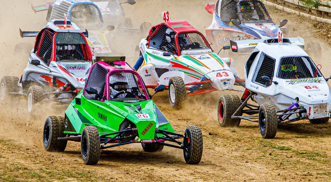 Course kart cross