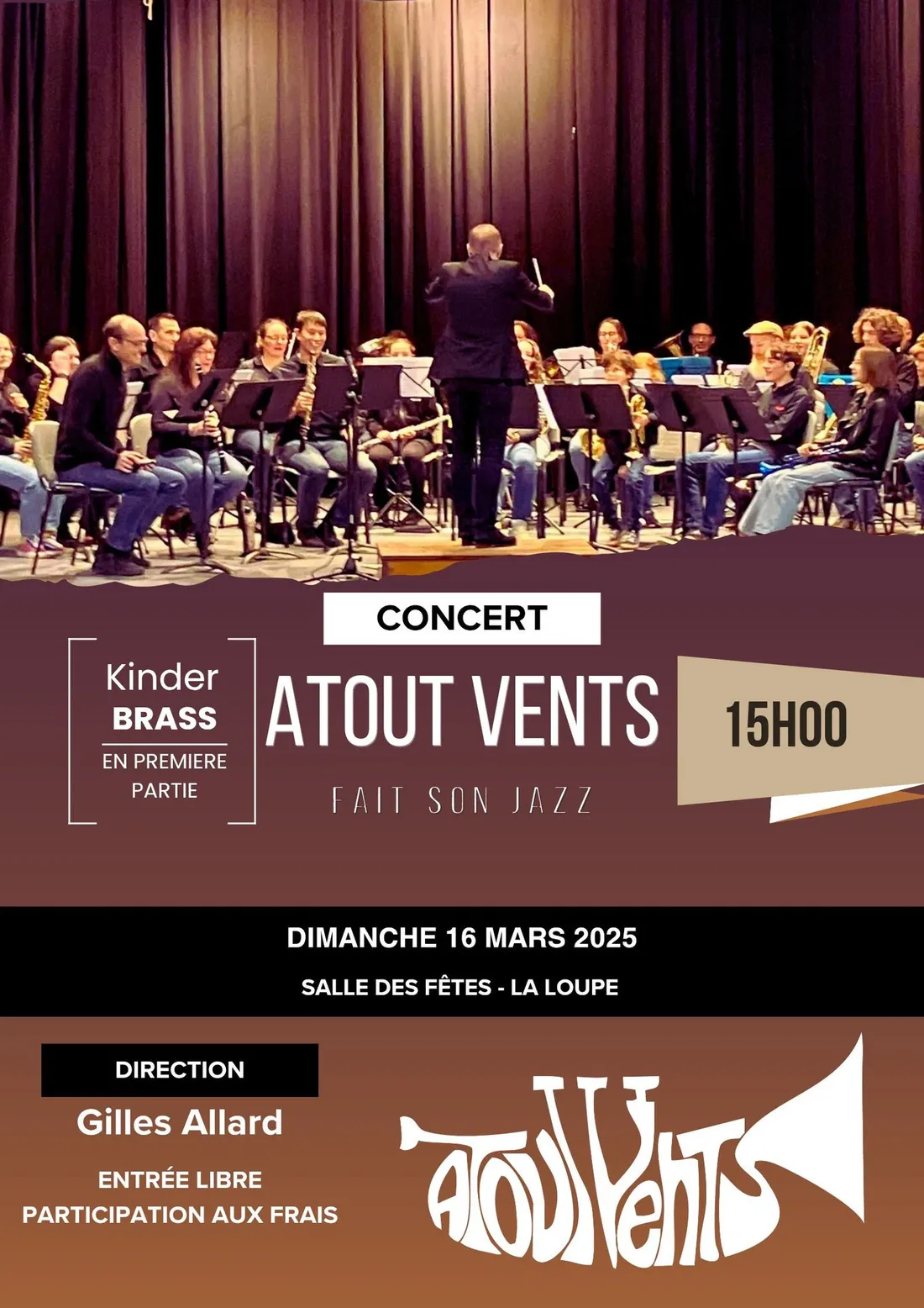 LA LOUPE - Concert : Atout Vents fait son jazz.