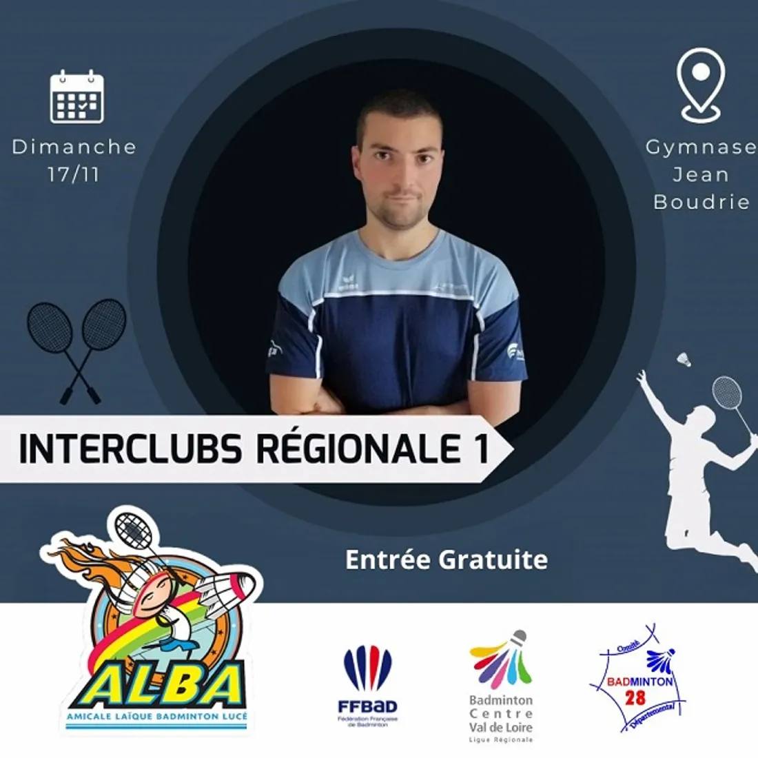 LUCÉ - Championnat Régional 1 badminton