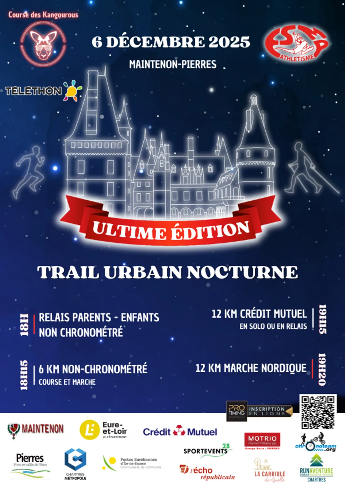 MAINTENON - Course des kangourous
