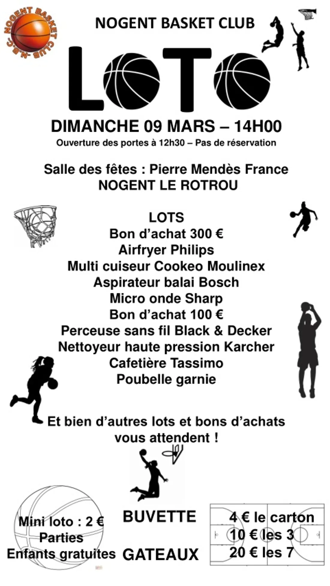 NOGENT-LE-ROTROU - Loto du Nogent Basket Club
