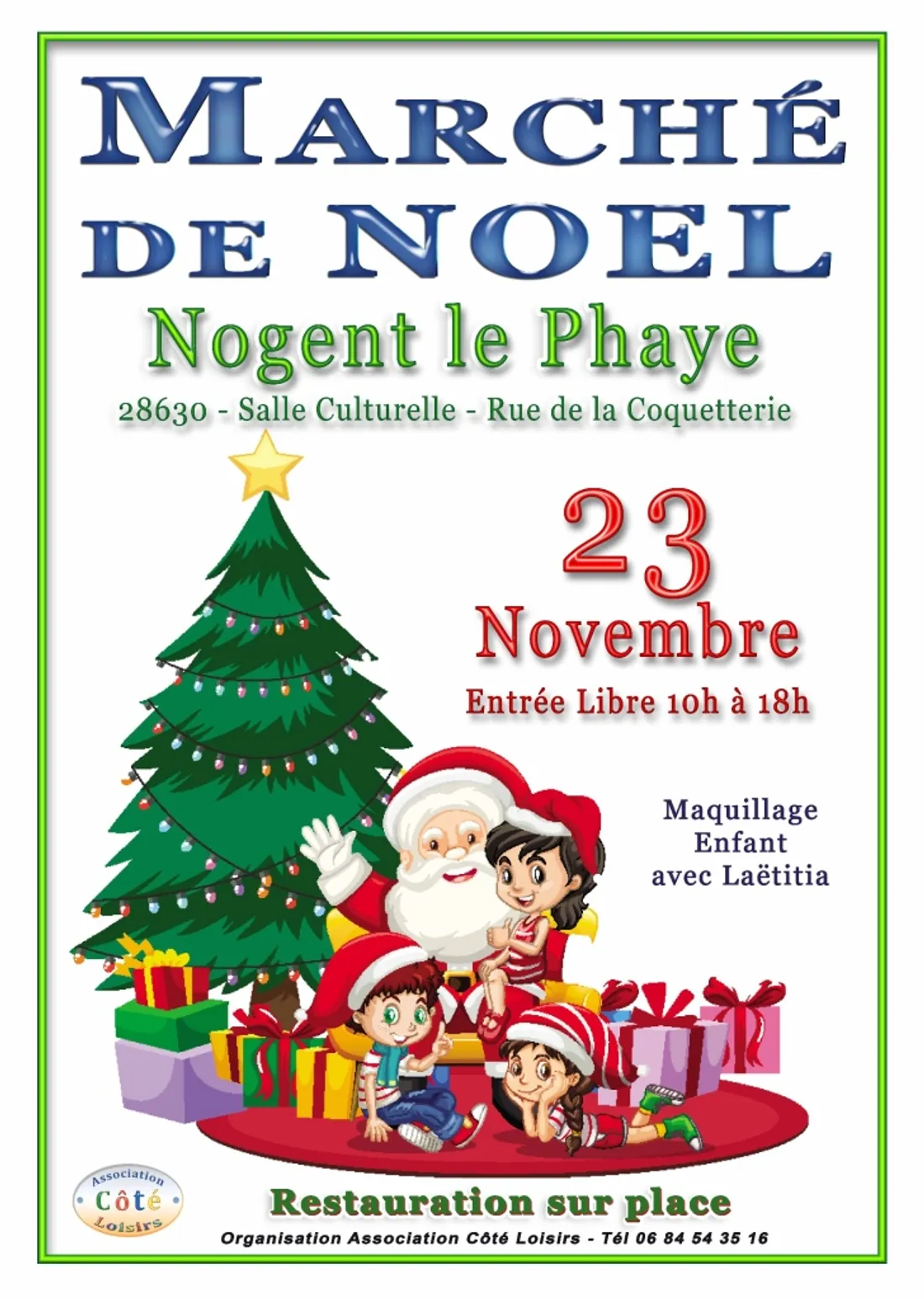NOGENT-LE-PHAYE - Marché de Noël