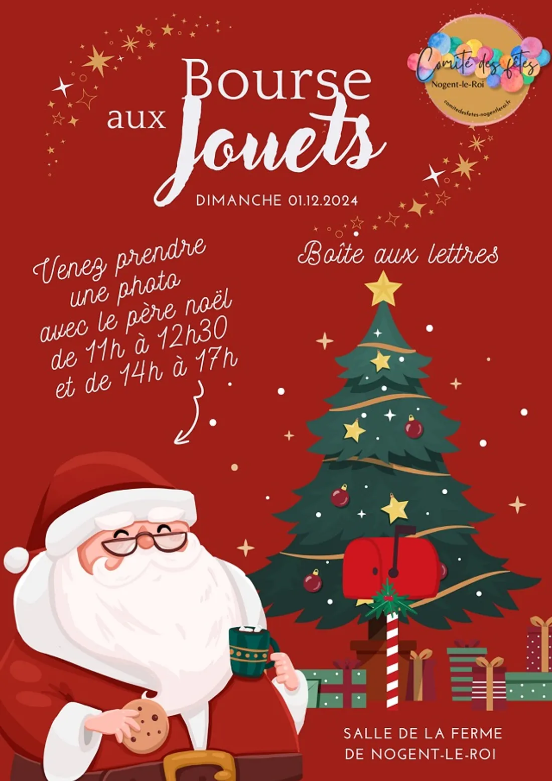 NOGENT-LE-ROI - Bourse aux jouets du comité des fêtes 