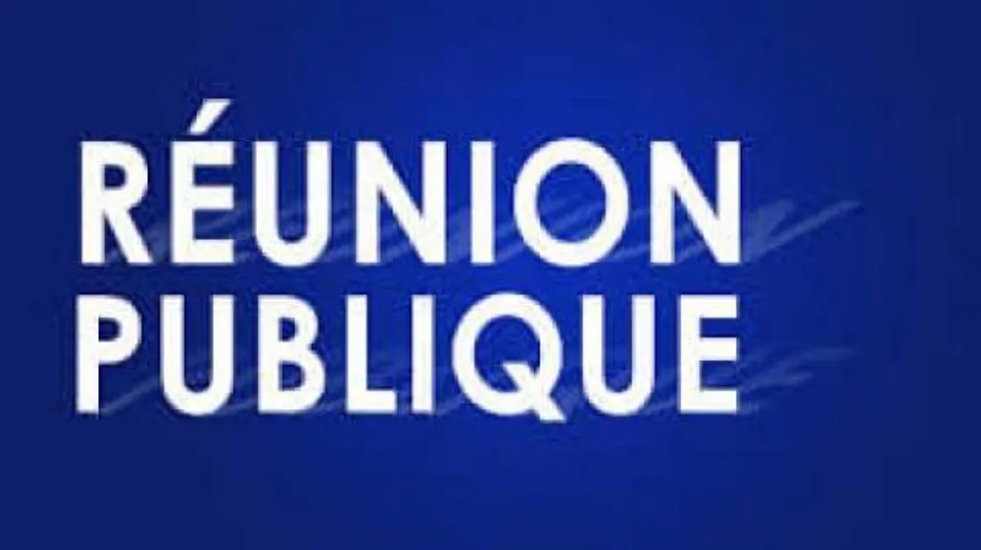 Réunion publique logo