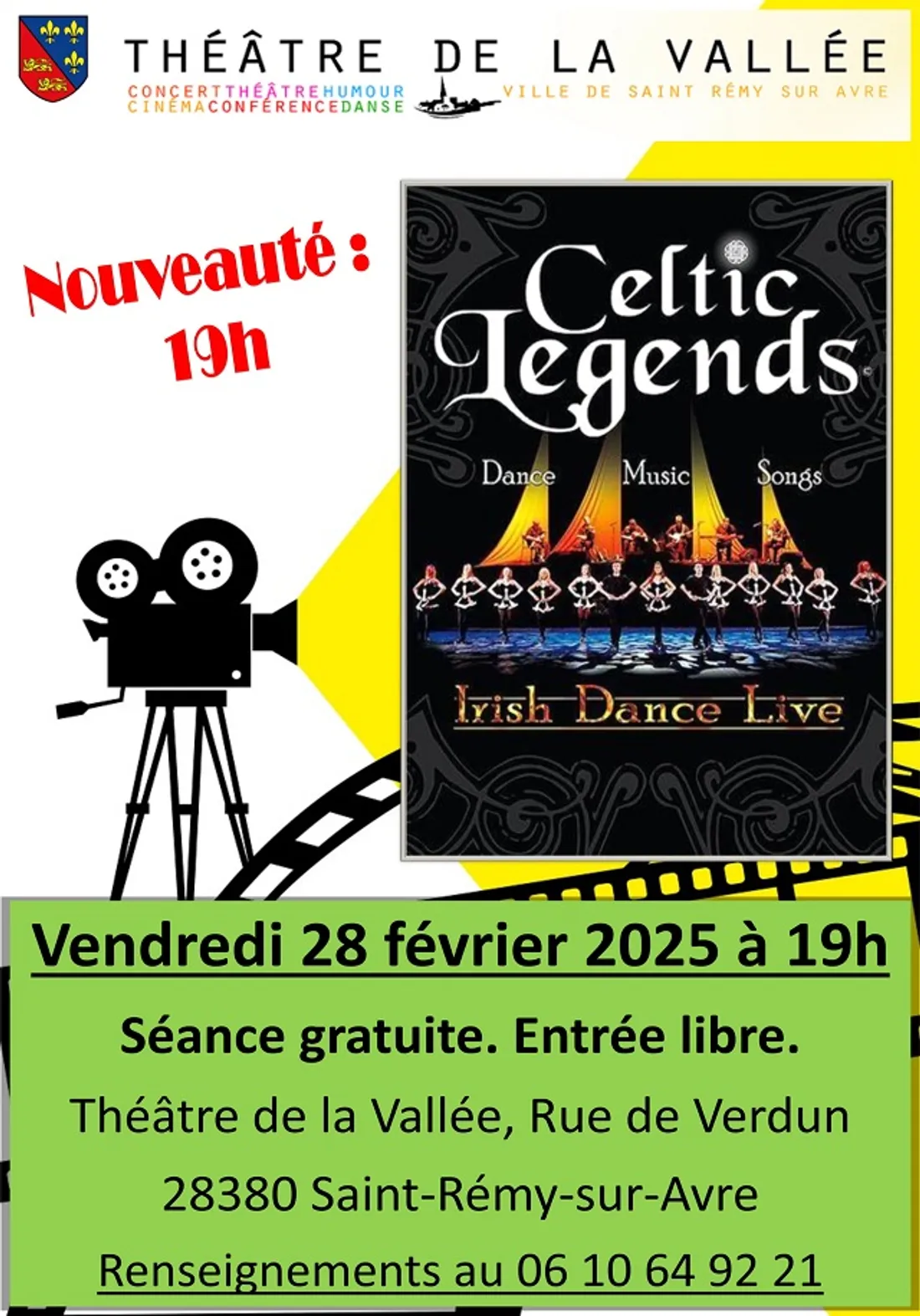 SAINT-RÉMY-SUR-AVRE - Cinéma : Celtic Legends