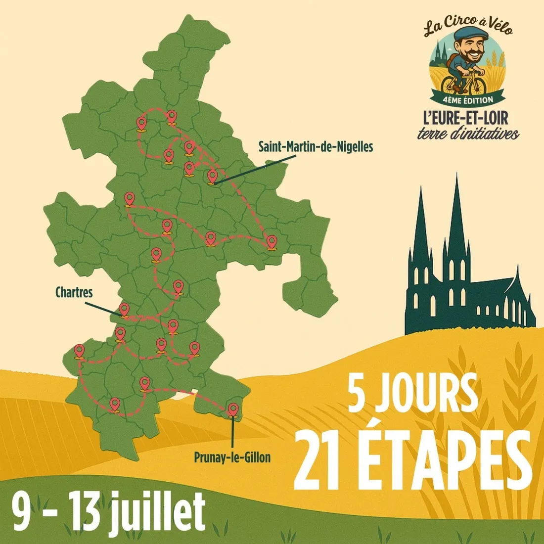 circo à vélo Guillaume Kasbarian