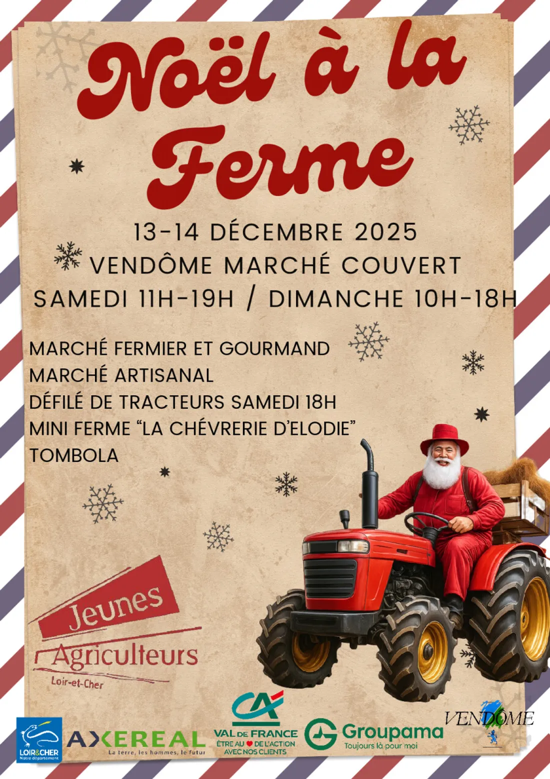 VENDÔME (41) - Noël à la ferme