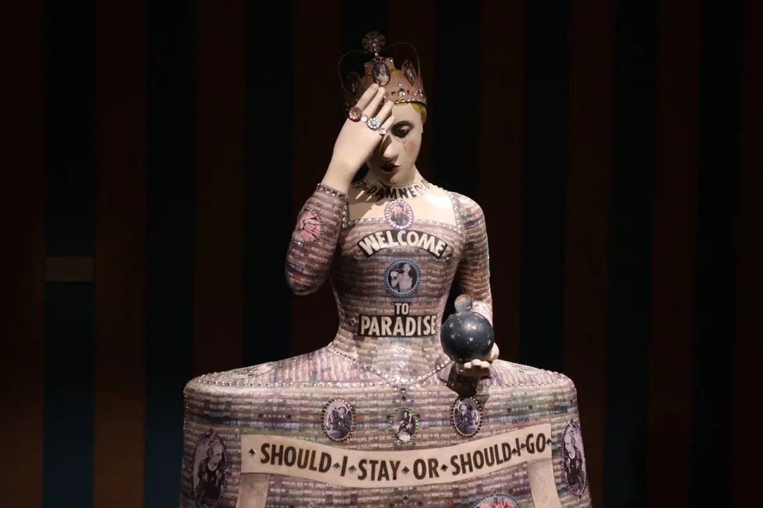 Allégorie de l'Angleterre. Hommage à la Culture Punk / Joscelyn Lapart 