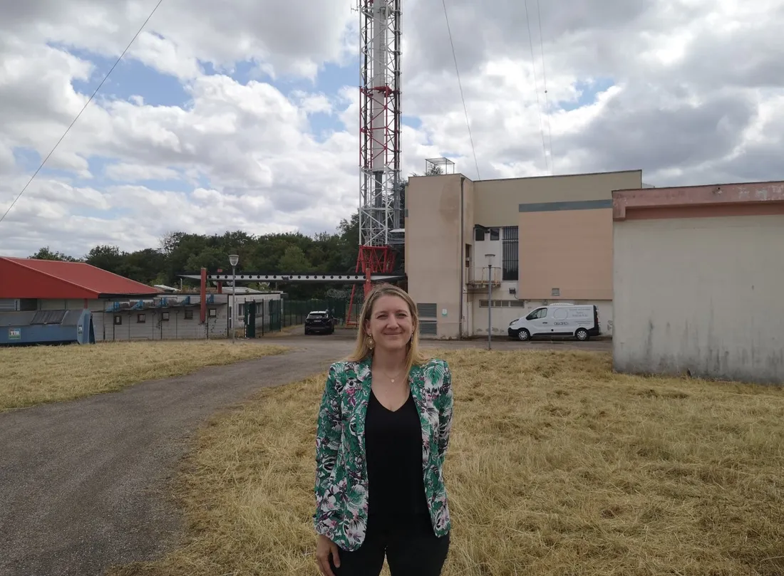 Gaëlle Kaminsky, directrice adjointe de l’audiovisuelle à TDF au plateau de Malzéville. 