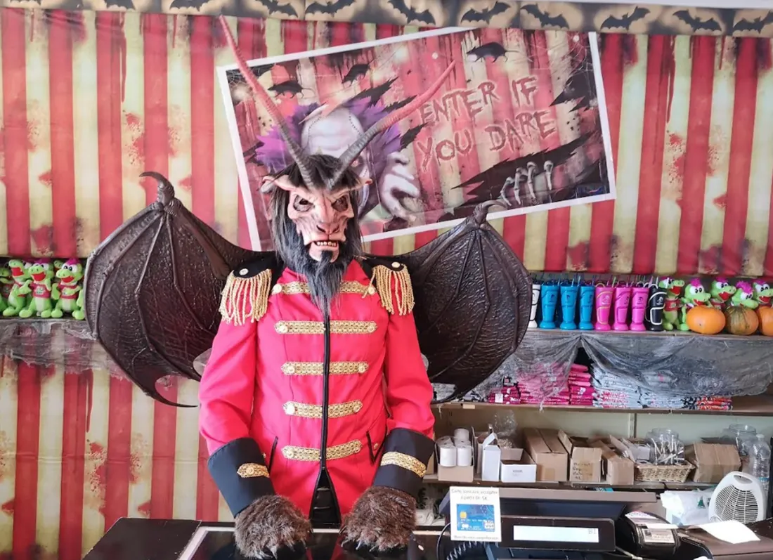 Walygator en mode Halloween 