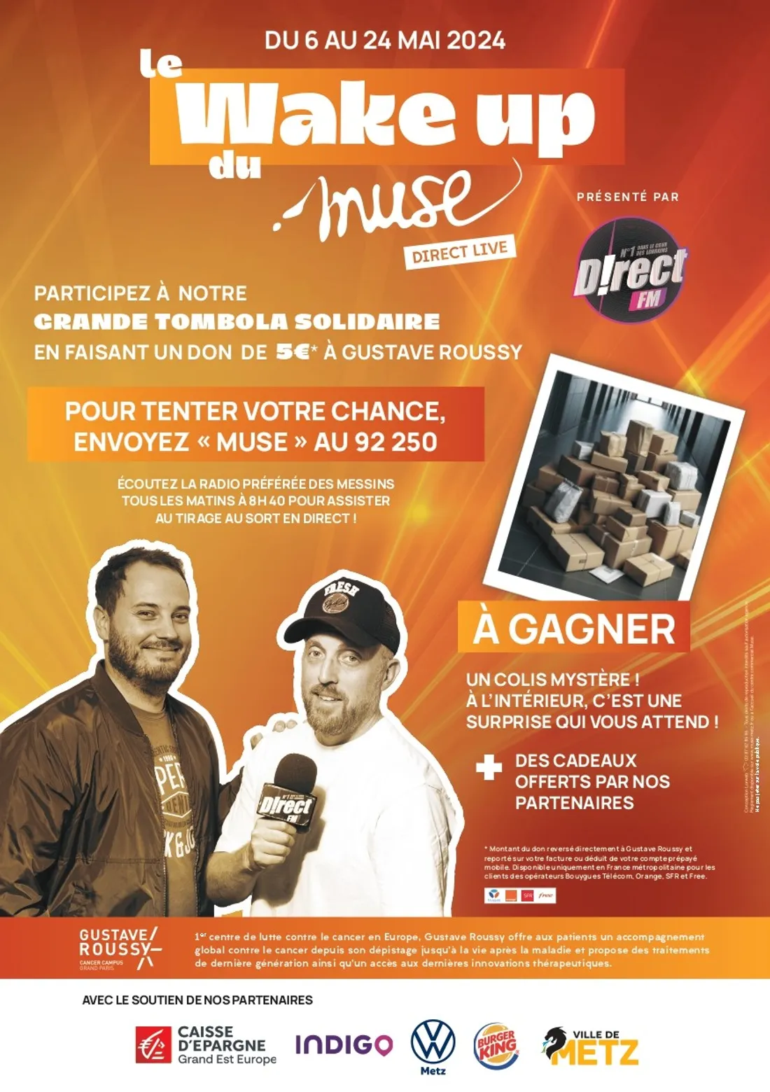 Tombola Solidaire du Wake Up 2024