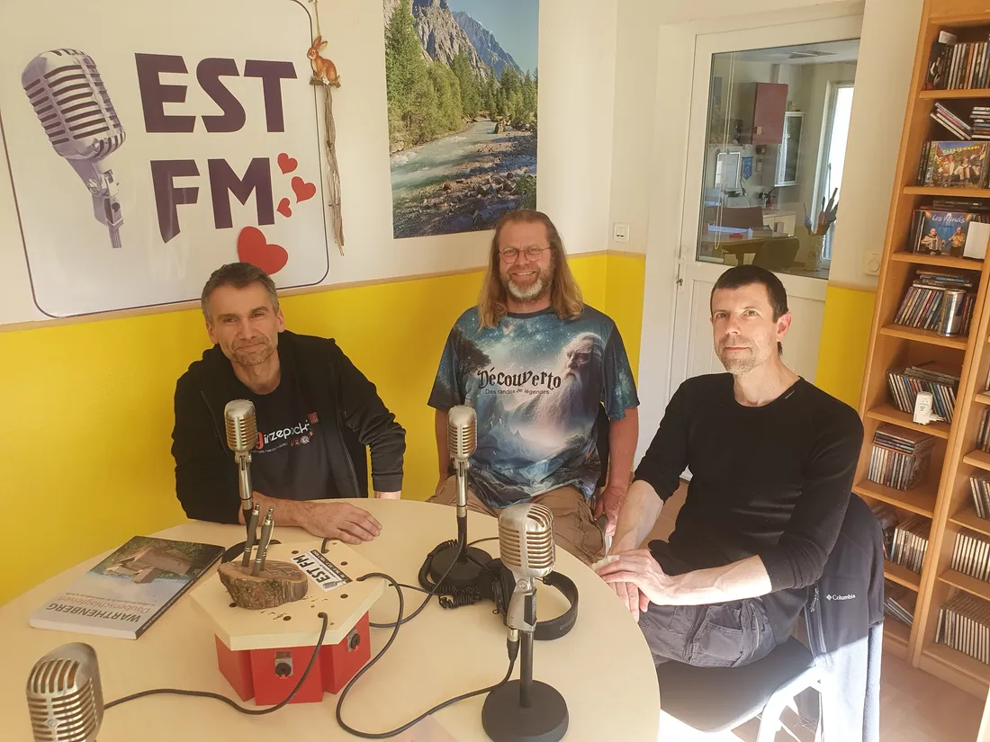 L'association Burginzepocket (Jean-André Délédda et Cédric Launay) sur EST FM