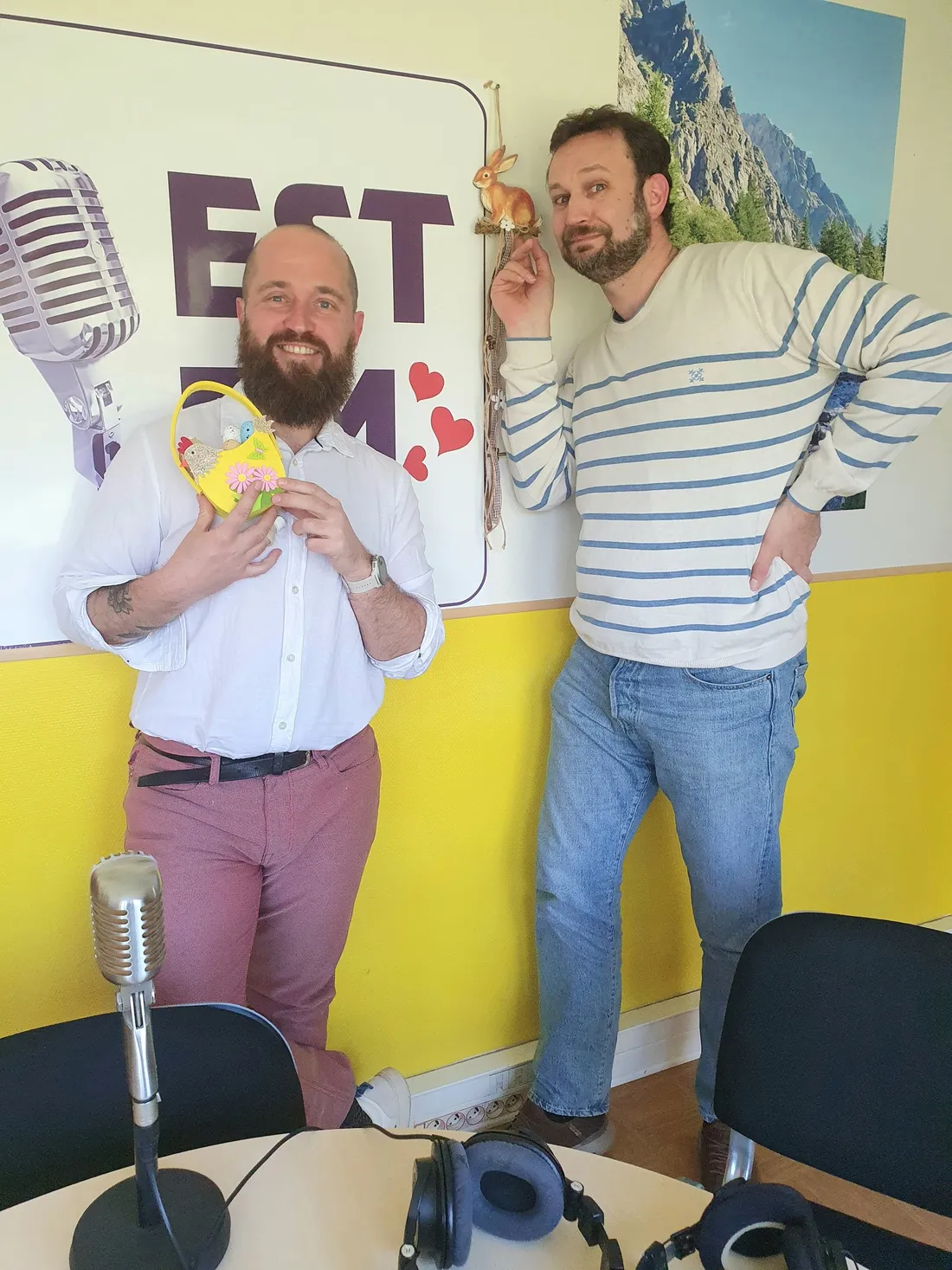 Loïc Hergott et Guillaume Louis sur EST FM