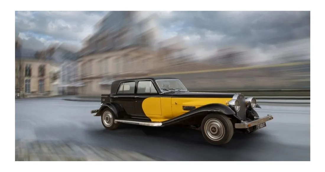 Voiture Panther DeVille ayant appartenu à Johnny