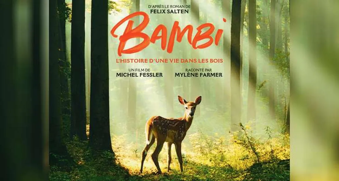 Affiche du film "Bambi, l'histoire d'une vie dans les bois"