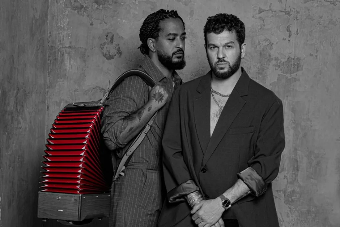 Slimane et Claudio Capéo