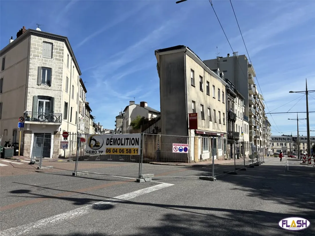 Immeuble démolition Cours Gay Lussac 19 septembre 2024