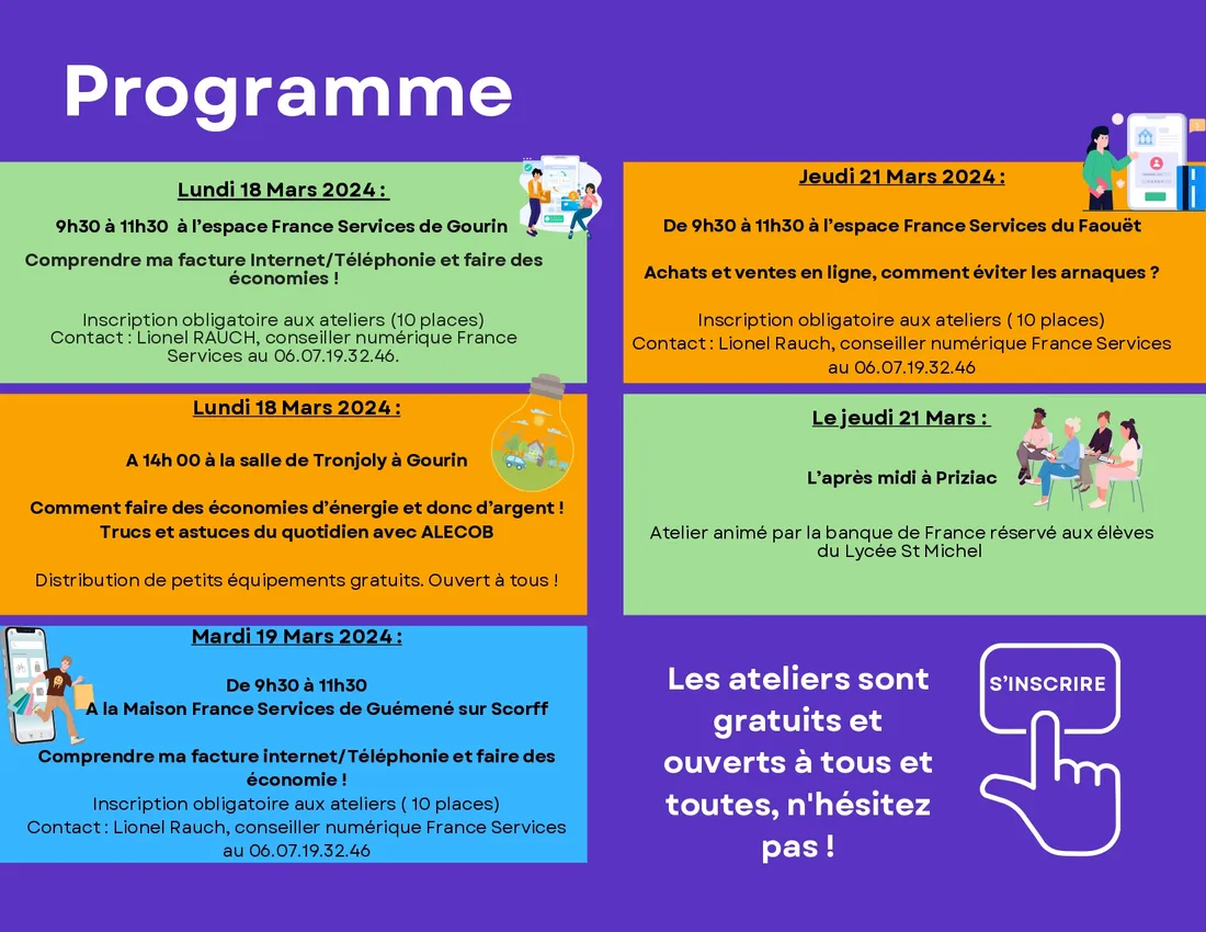 Semaine de l'argent UDAF Morbihan