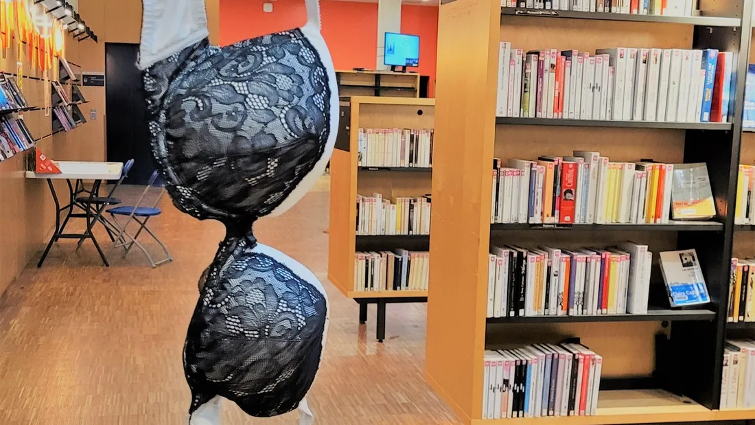 Qui a oublié son soutien-gorge à la Bfm de Limoges ?