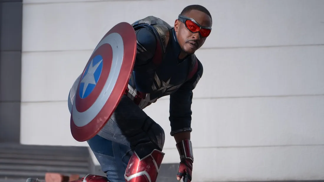 Anthony Mackie est le nouveau Captain America.