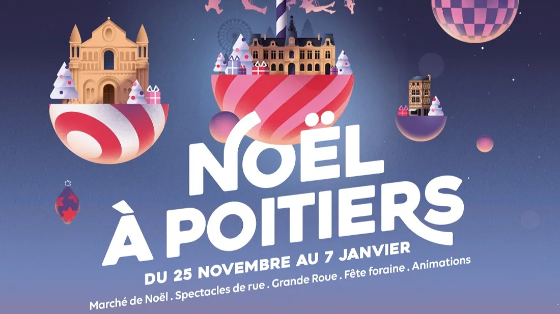 Des animations pour Noël à Poitiers.