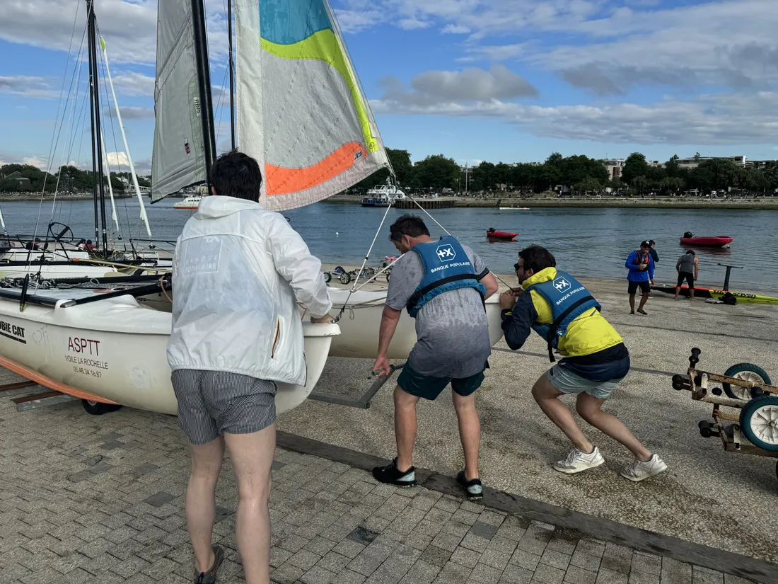 Sur la plage de La Rochelle