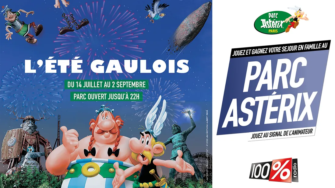 Gagnez le parc Astérix 06 2023 ! 
