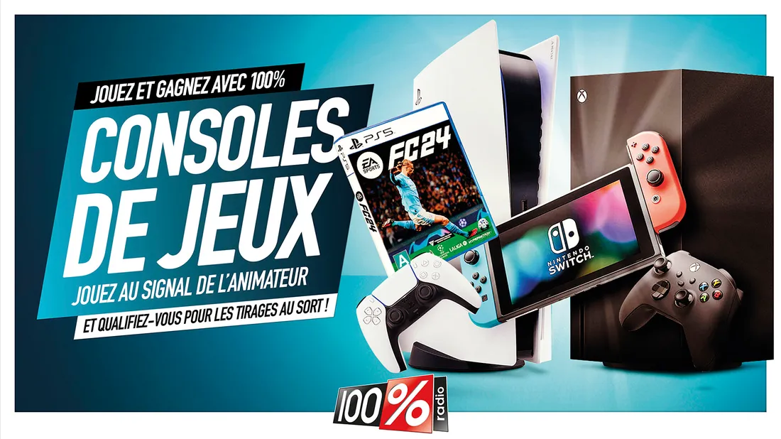 100% console de jeux