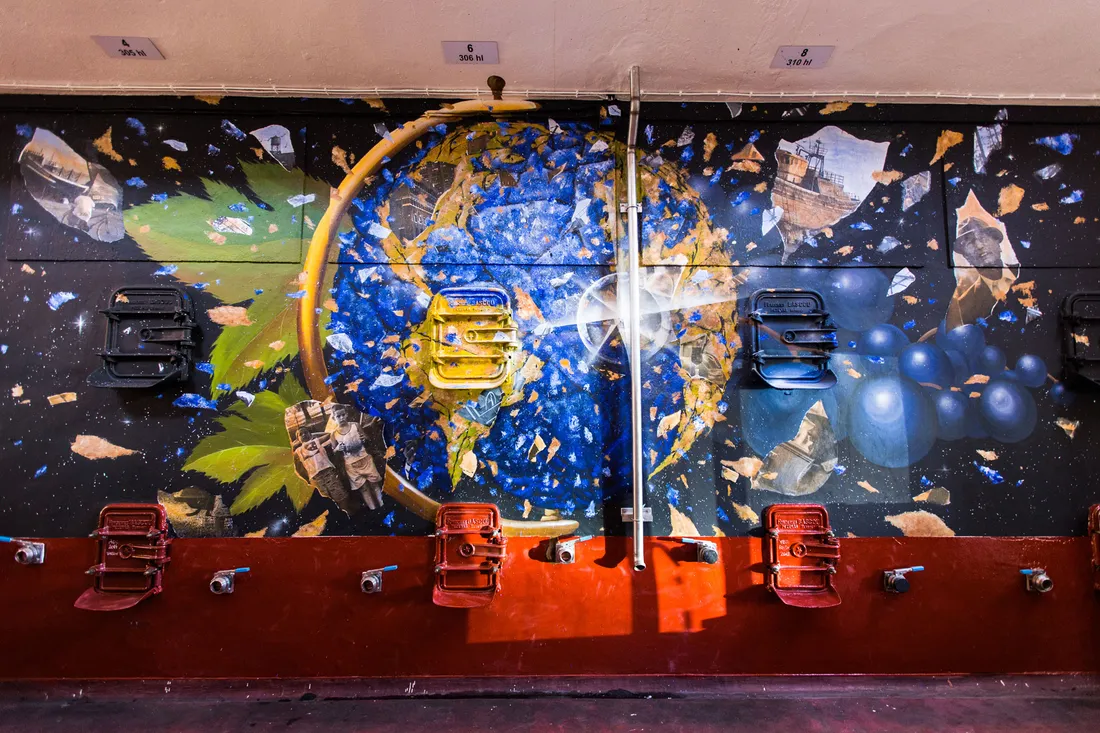 L'art en cave à Saint-Chinian