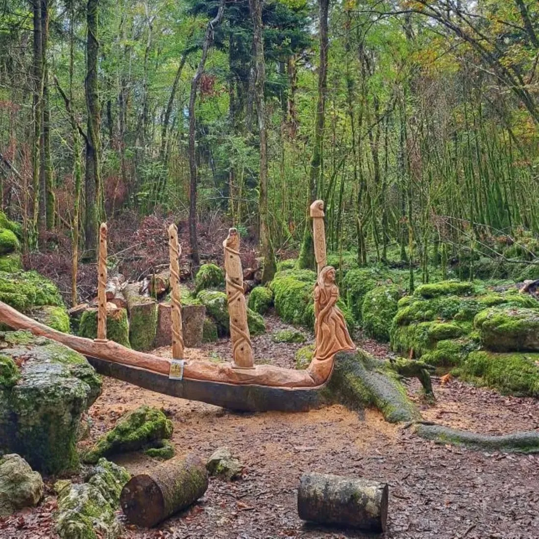 Rando automne famille aude