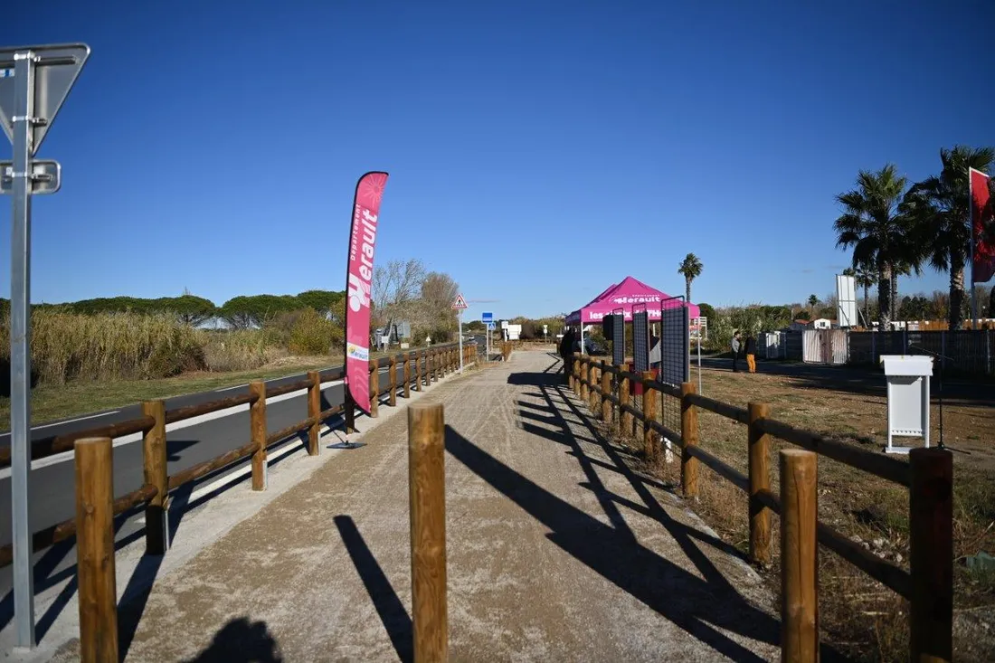 Voie verte entre le Béziers et Vendres (Hérault)