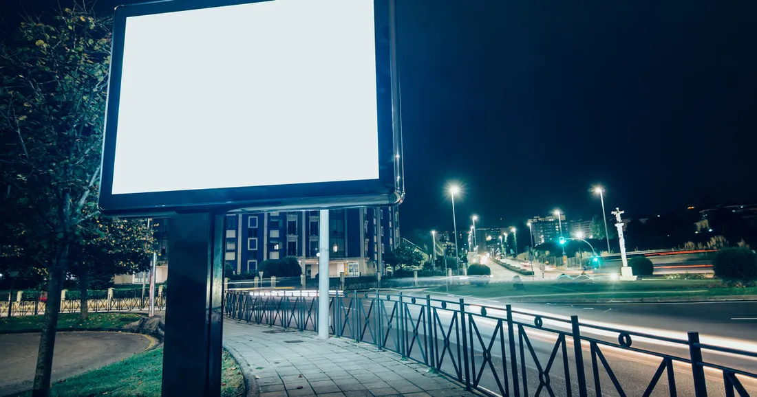 publicité lumineuse