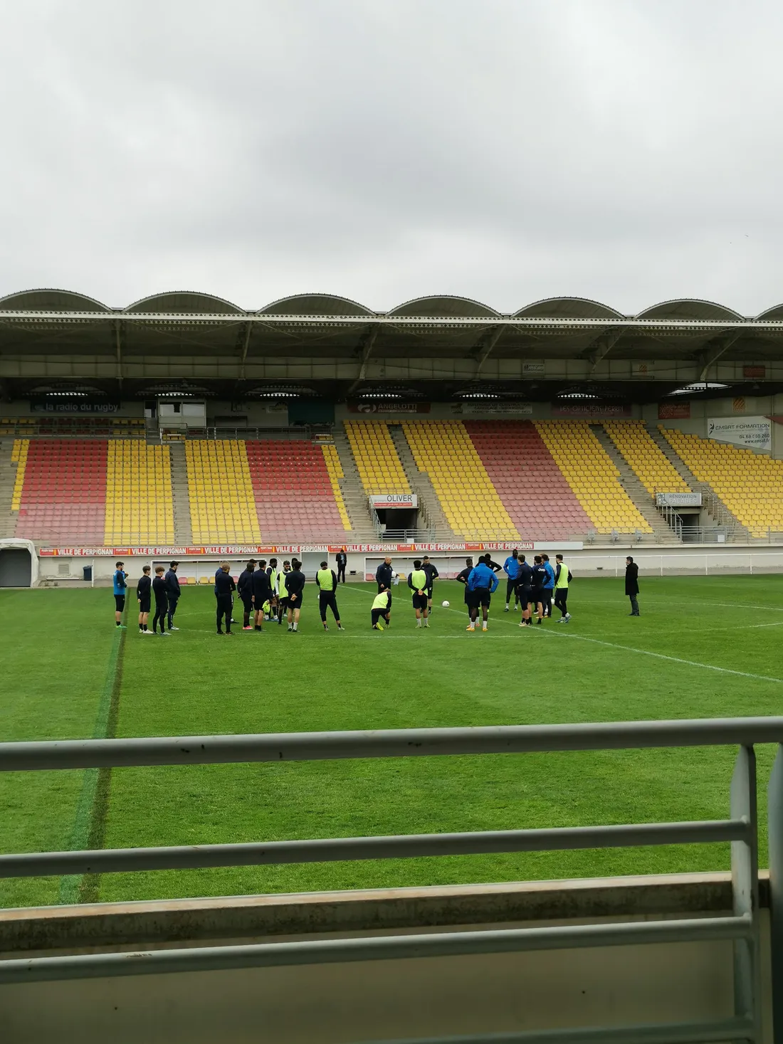 Le Canet RFC au stade Brutus