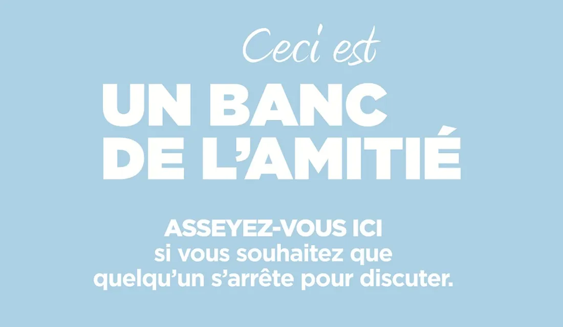 Banc de l'amitié