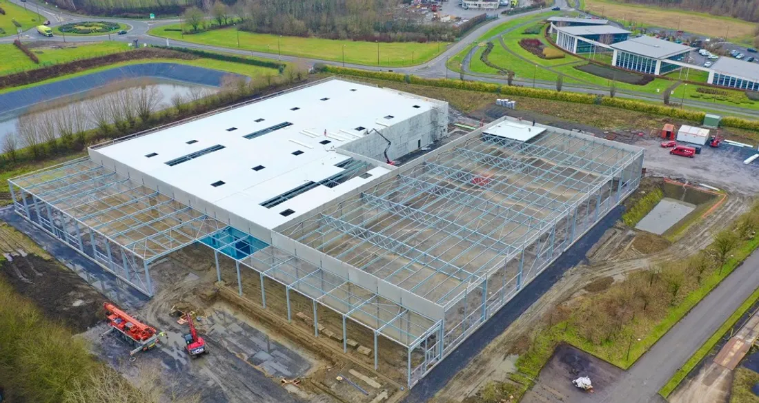 La nouvelle usine de la société « Barat Transport » à Hirson