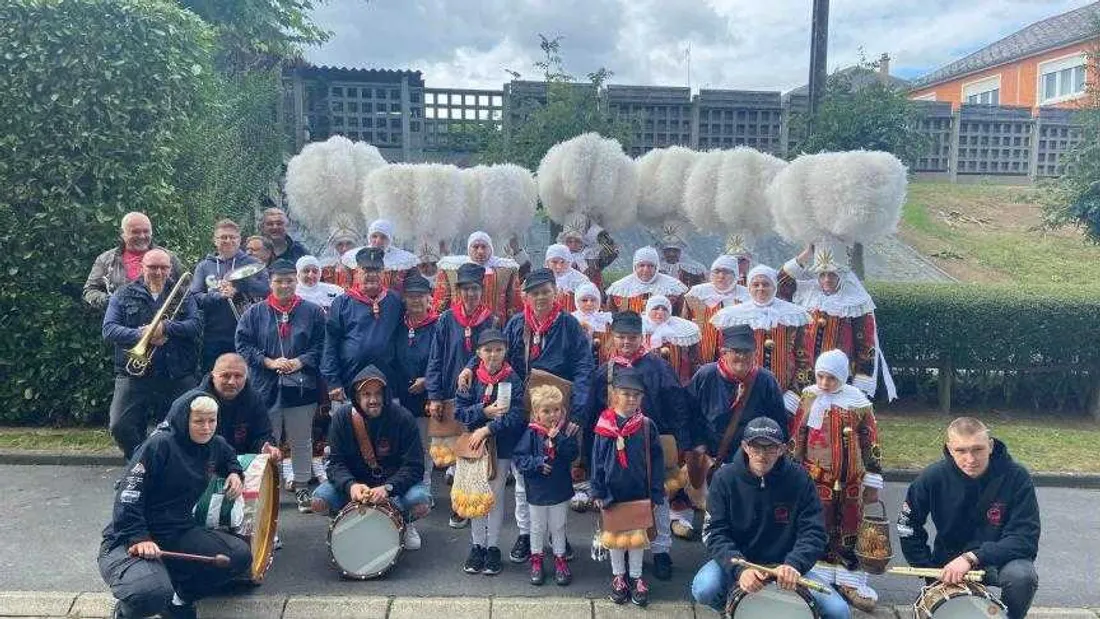 Ici les gilles de Louvroil