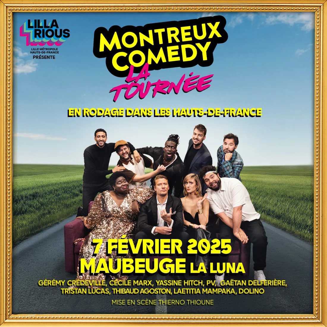 Le Montreux Comedy en rodage 