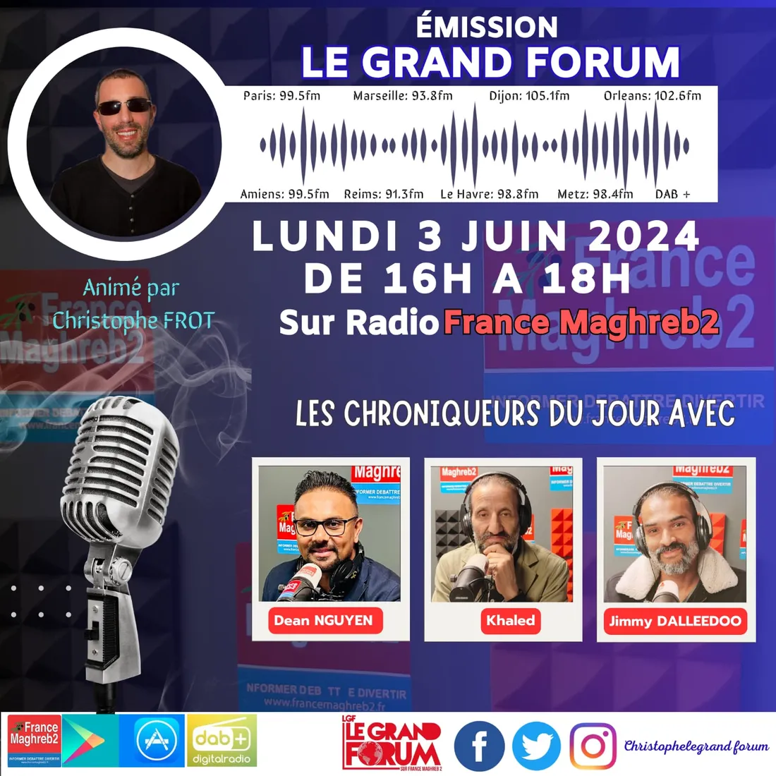 Le grand forum #Lgf du lundi 03 juin 2024