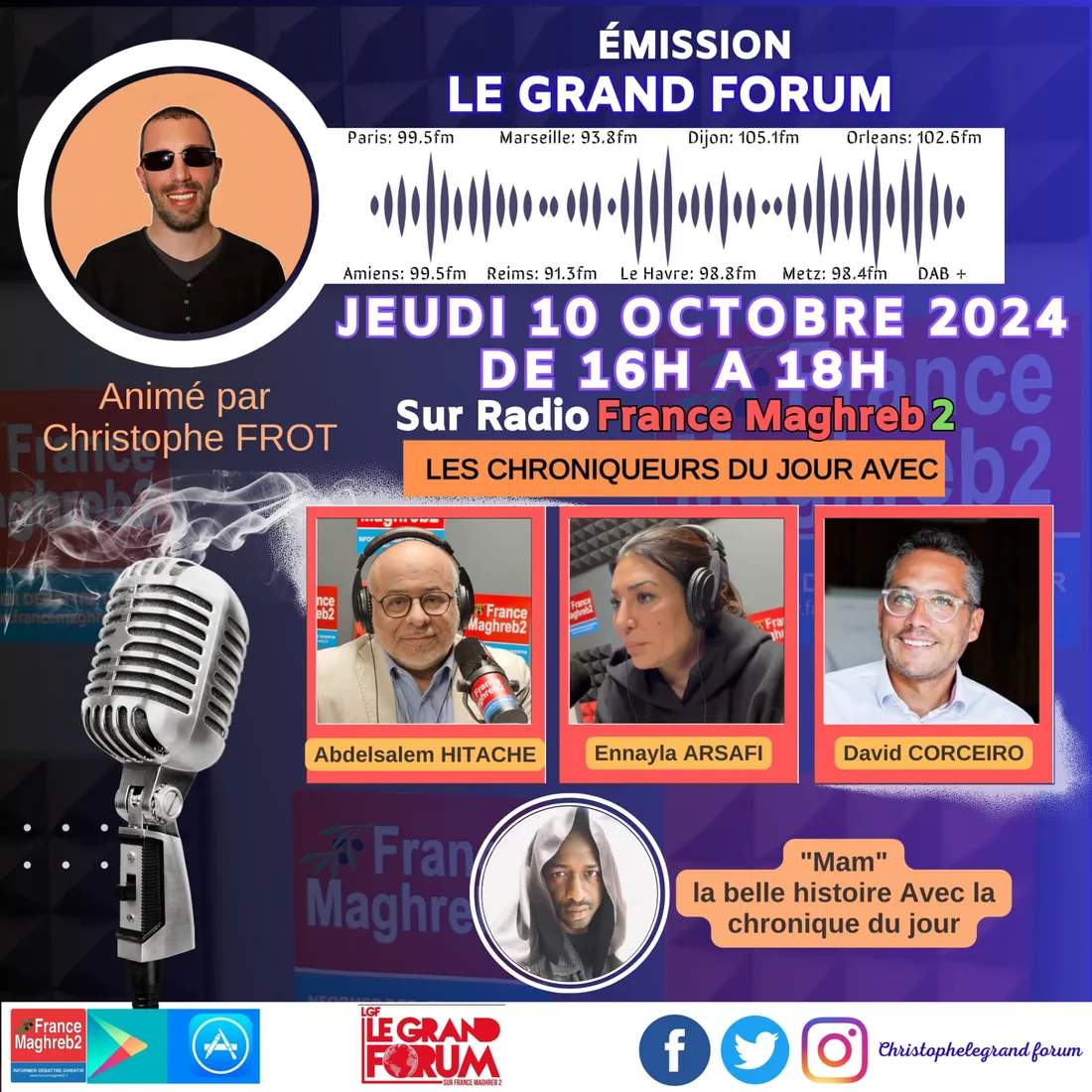 Le grand forum #Lgf du jeudi 10 octobre 2024