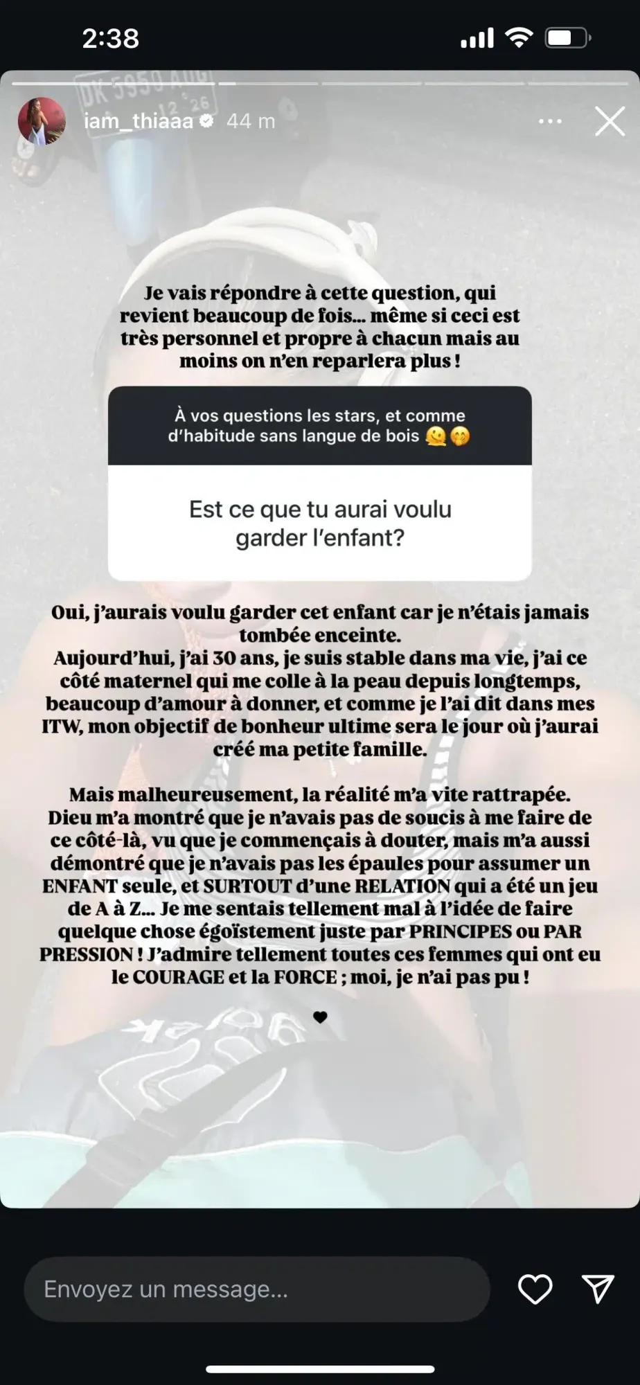 Cynthia Makhoul se livre sur sa grossesse avec Gabriel Ayuso